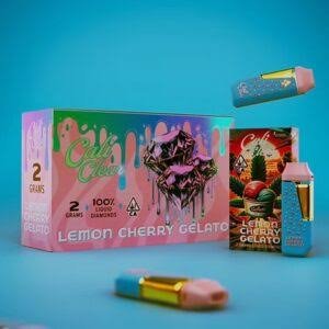 Cali Clear Lemon Cherry Gelato 2G Liquid Diamond Disposable – Hybrid