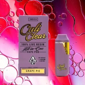 Cali Clear Grape Pie – 1g Live Resin